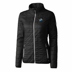 Detroit Lions  Cutter & Buck Women's Rainier PrimaLoft Eco Insulated Full-Zip Puffer Jacket