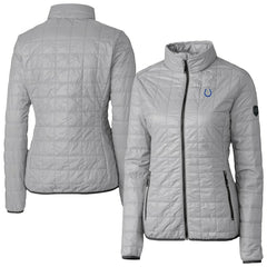 Indianapolis Colts  Cutter & Buck Women's Rainier PrimaLoft Eco Insulated Full-Zip Puffer Jacket