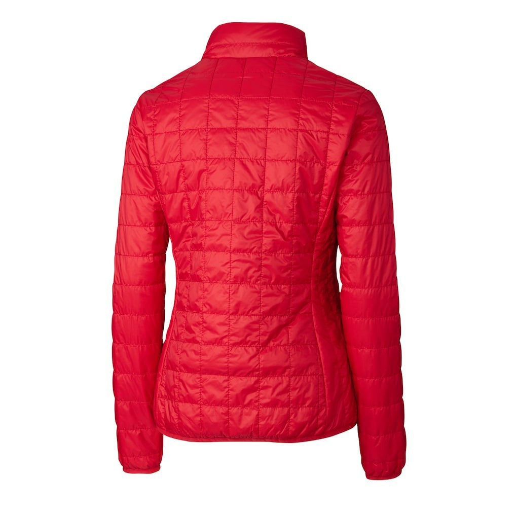 New England Patriots  Cutter & Buck Women's Rainier PrimaLoft Eco Insulated Full-Zip Puffer Jacket