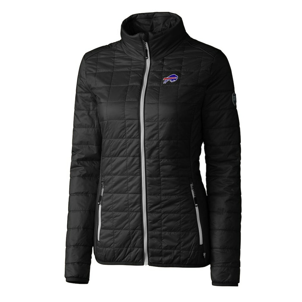 Buffalo Bills  Cutter & Buck Women's Rainier PrimaLoft Eco Insulated Full-Zip Puffer Jacket