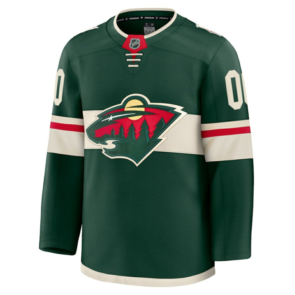 Minnesota Wild Fanatics Home Premium Custom Jersey For Sale
