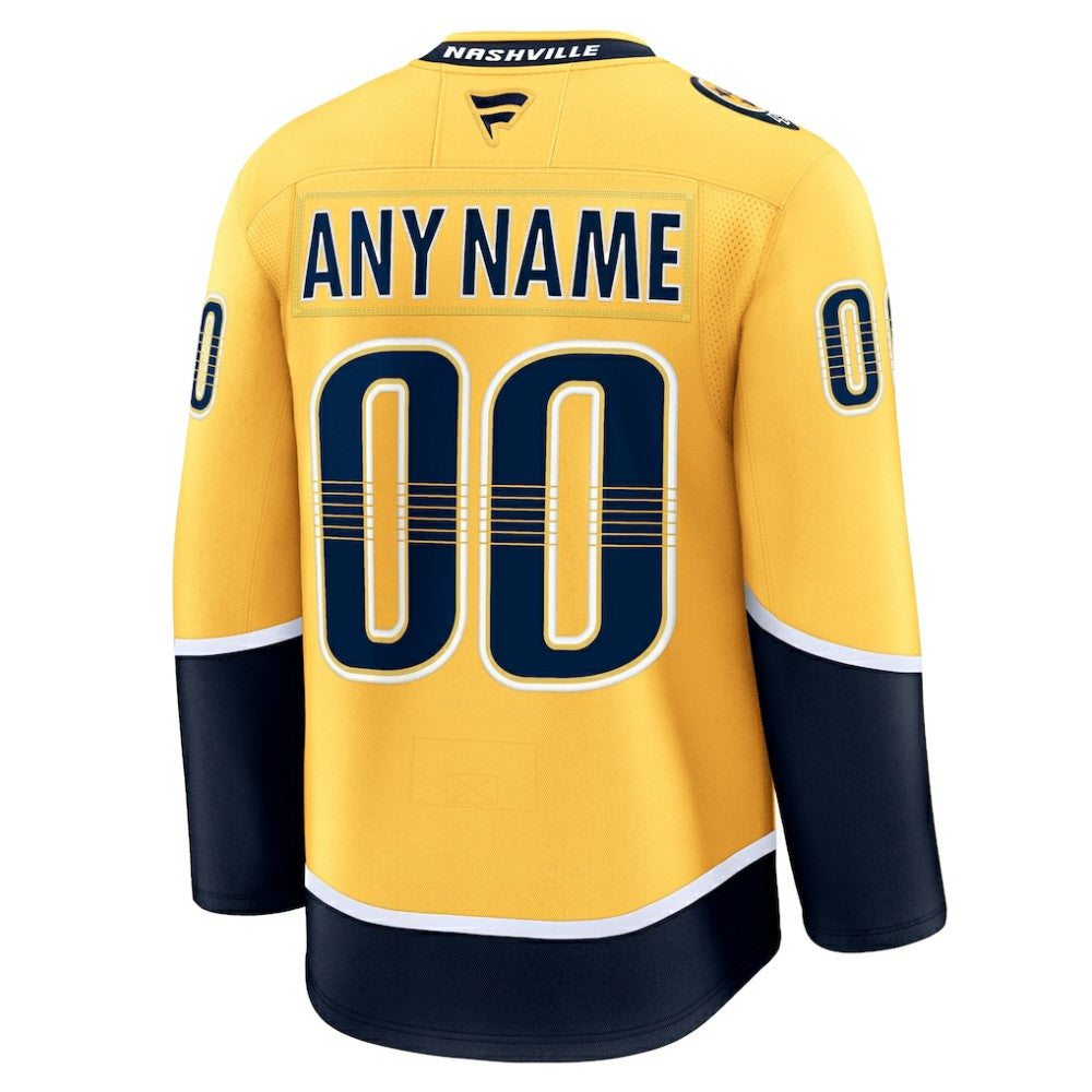 Nashville Predators Fanatics Home Premium Custom Jersey Discount