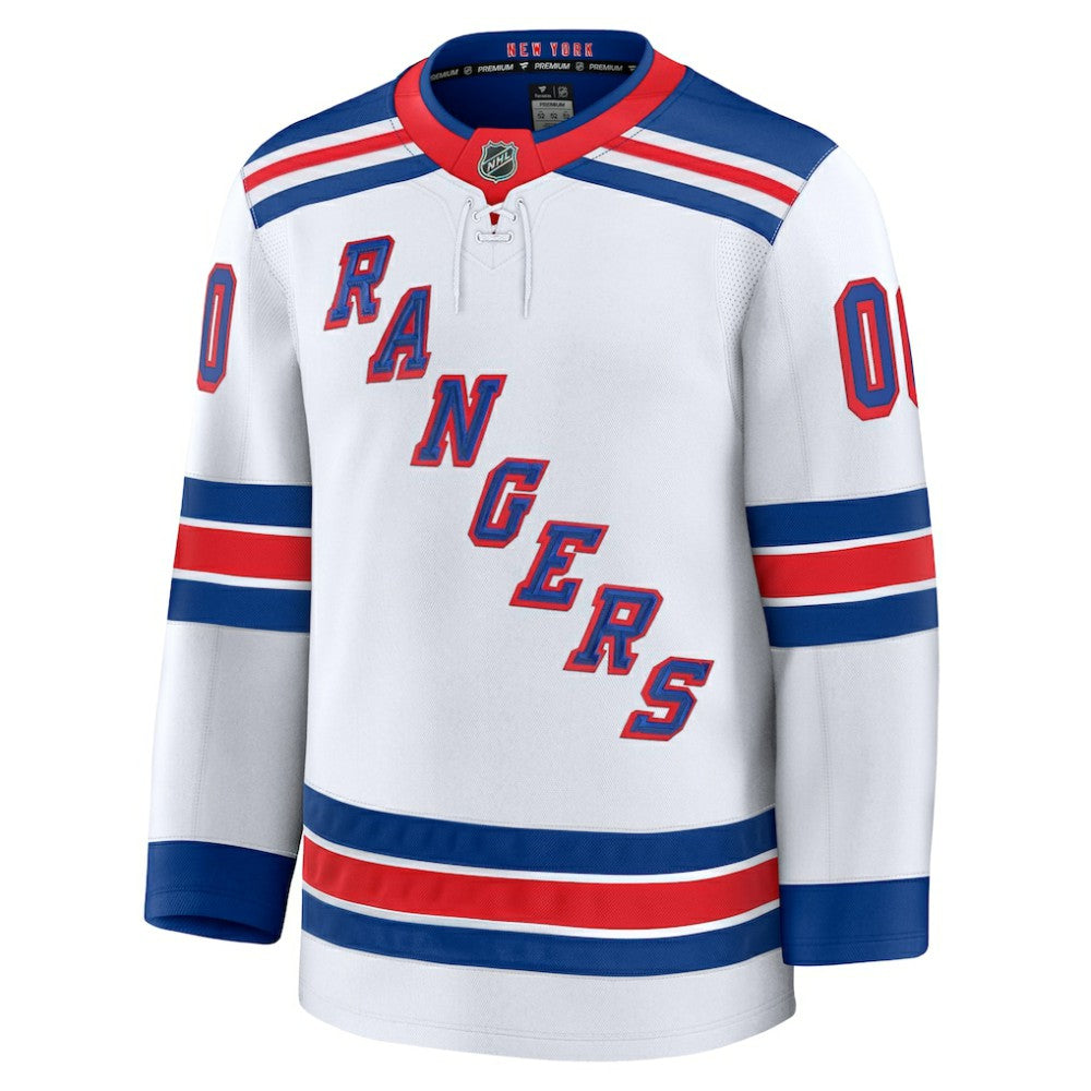 New York Rangers Fanatics Away Premium Custom Jersey Sale