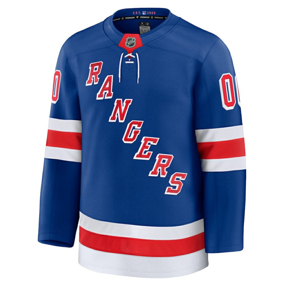 New York Rangers Fanatics Home Premium Custom Jersey Outlet