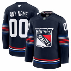 New York Rangers Fanatics Alternate Premium Custom Jersey On Sale
