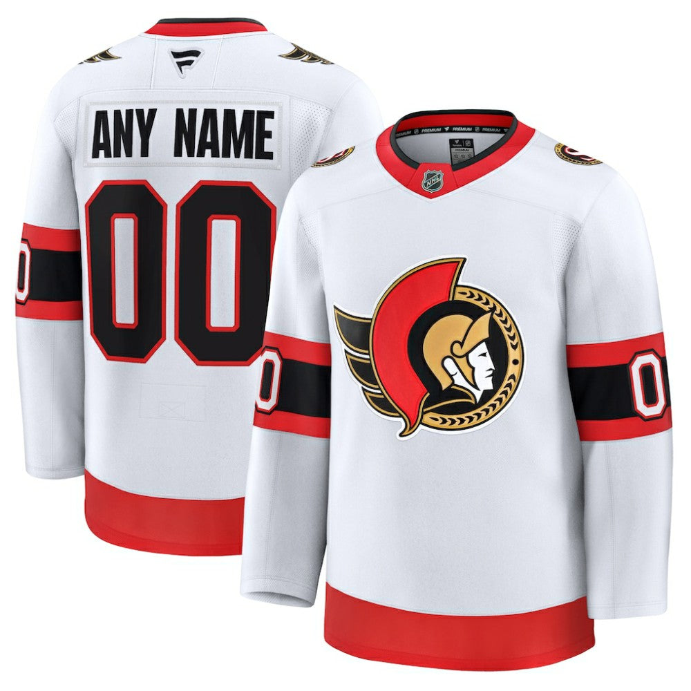 Ottawa Senators Fanatics Away Premium Custom Jersey Discount