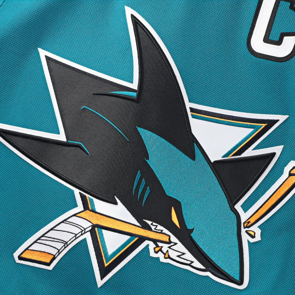 San Jose Sharks Fanatics Home Premium Custom Jersey For Sale