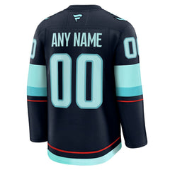 Seattle Kraken Fanatics Home Premium Custom Jersey Online