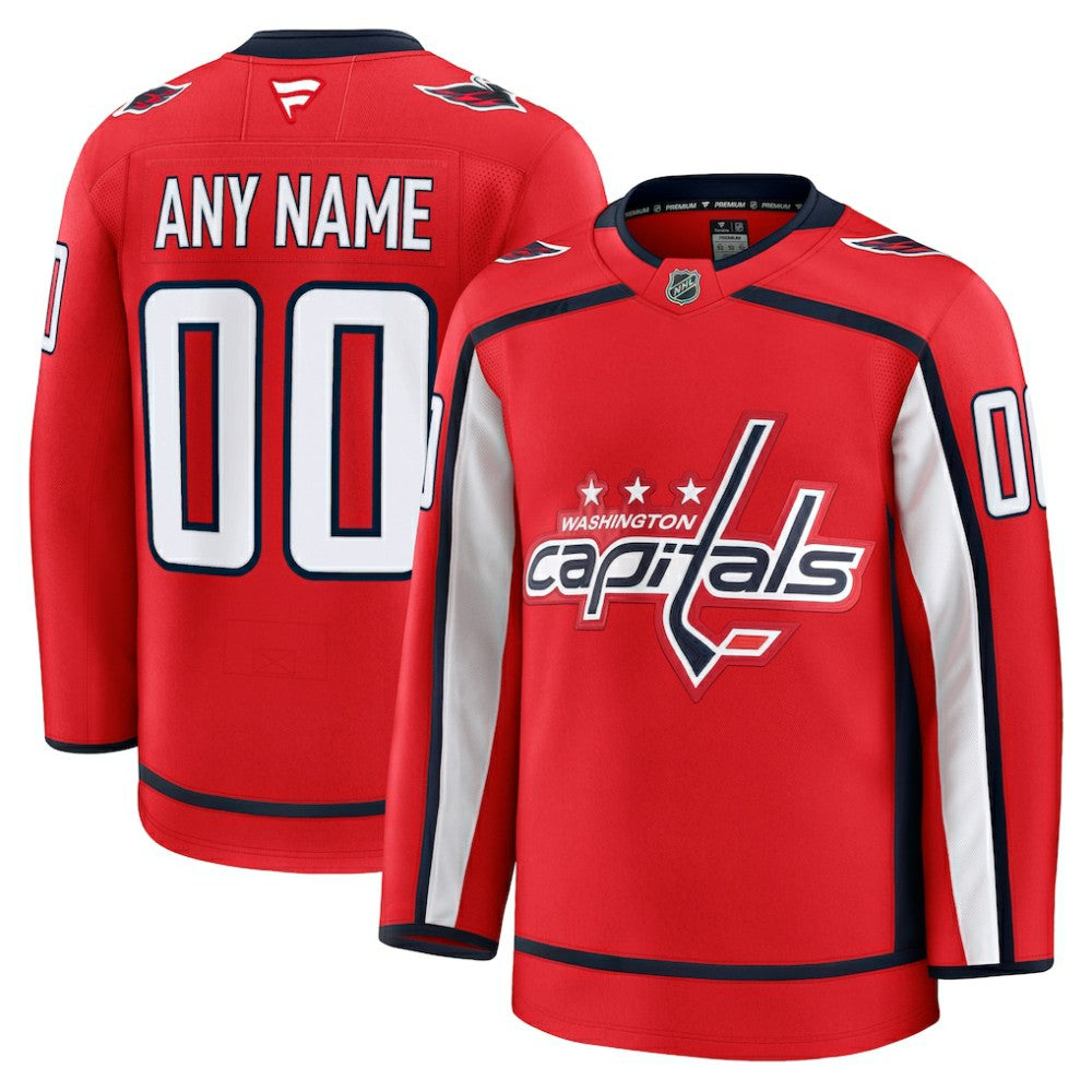 Washington Capitals Fanatics Home Premium Custom Jersey Online