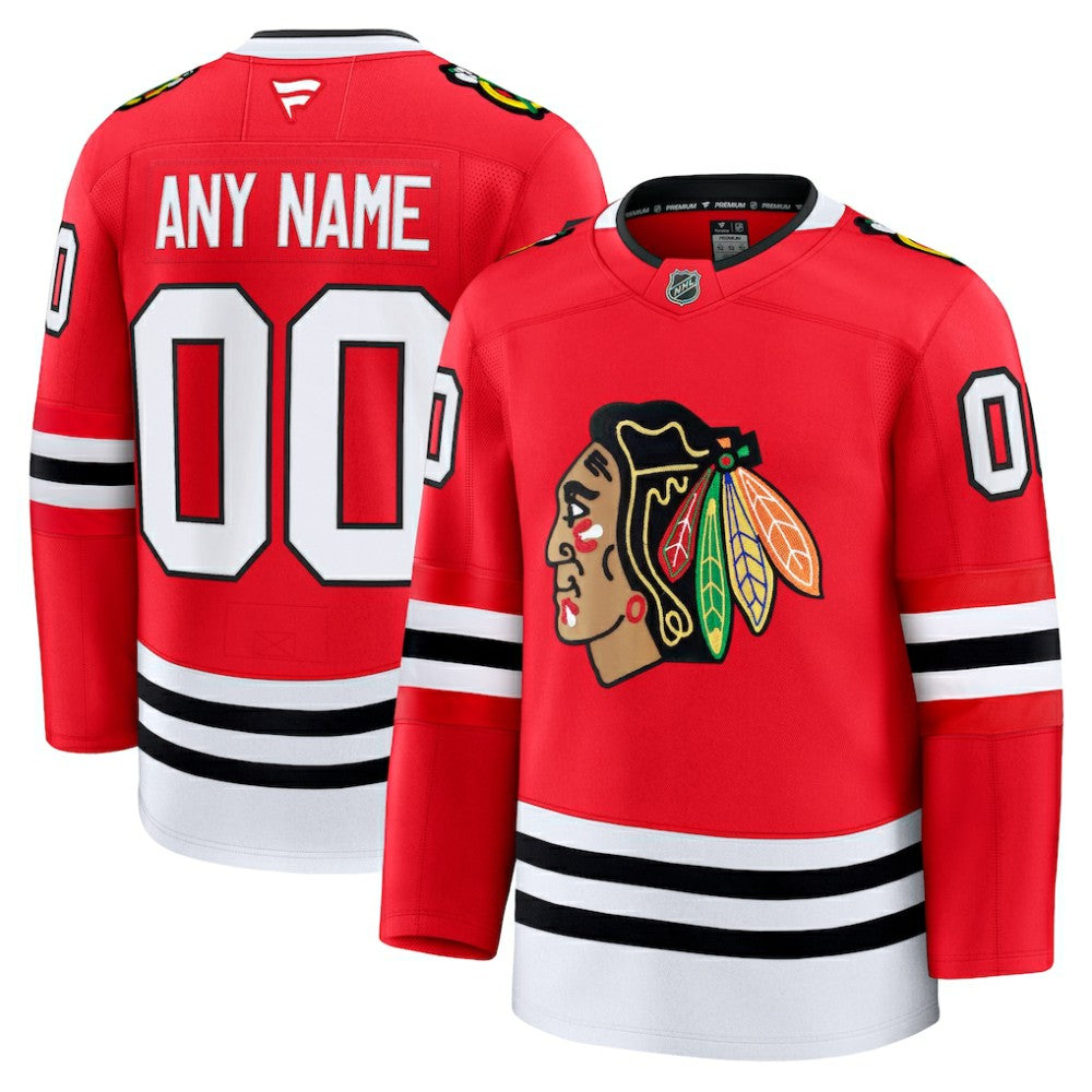 Chicago Blackhawks Fanatics Home Premium Custom Jersey For Sale