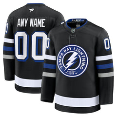 Tampa Bay Lightning Fanatics Alternate Premium Custom Jersey Sale