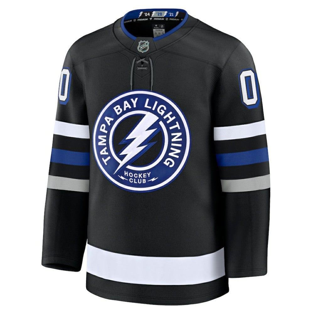 Tampa Bay Lightning Fanatics Alternate Premium Custom Jersey Sale