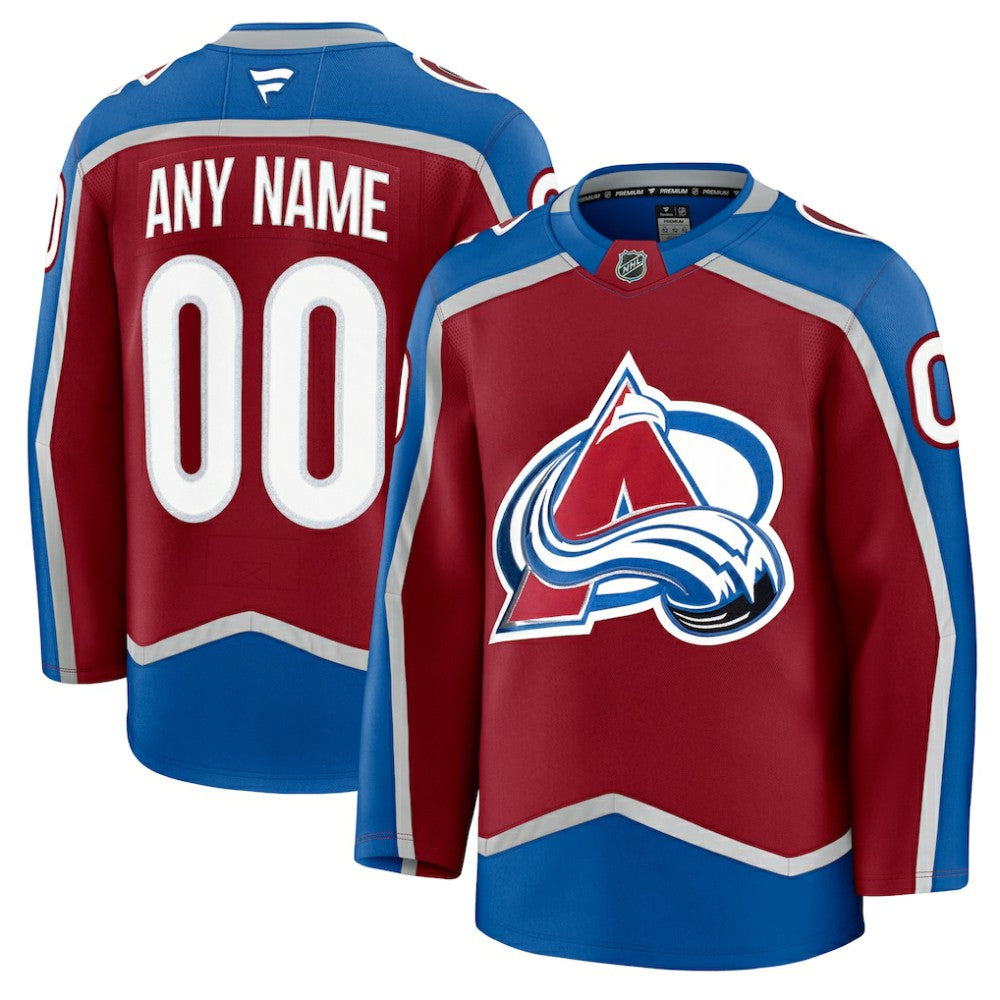 Colorado Avalanche Fanatics Home Premium Custom Jersey Sale