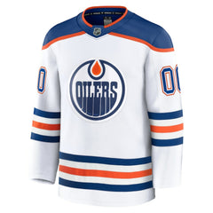Edmonton Oilers Fanatics Away Premium Custom Jersey For Sale