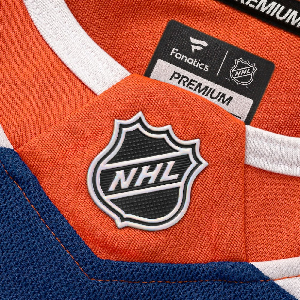 Edmonton Oilers Fanatics Home Premium Custom Jersey For Sale