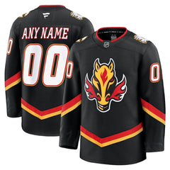 Calgary Flames Fanatics Alternate Premium Custom Jersey Sale