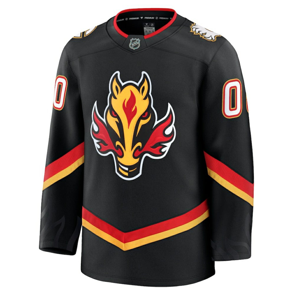 Calgary Flames Fanatics Alternate Premium Custom Jersey Sale