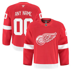 Detroit Red Wings Fanatics Home Authentic Pro Custom Jersey Sale