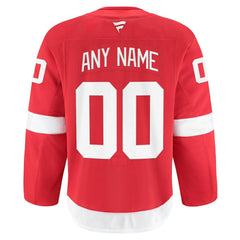 Detroit Red Wings Fanatics Home Authentic Pro Custom Jersey Sale
