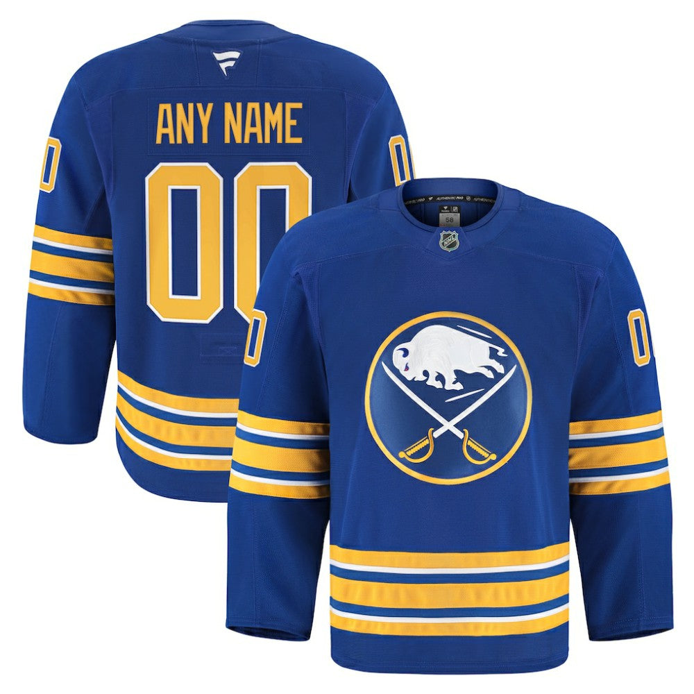 Buffalo Sabres Fanatics Home Authentic Pro Custom Jersey Discount