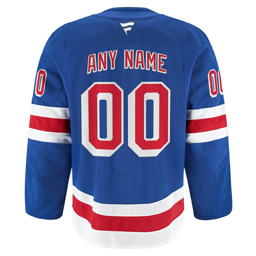 New York Rangers Fanatics Home Authentic Pro Custom Jersey Online