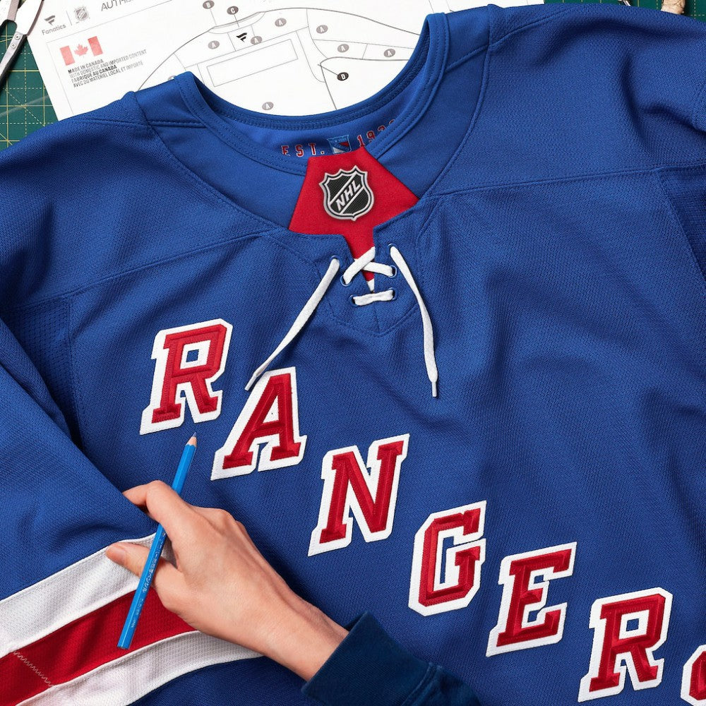 New York Rangers Fanatics Home Authentic Pro Custom Jersey Online