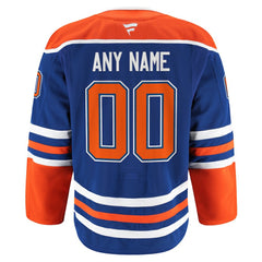Edmonton Oilers Fanatics Home Authentic Pro Custom Jersey Sale