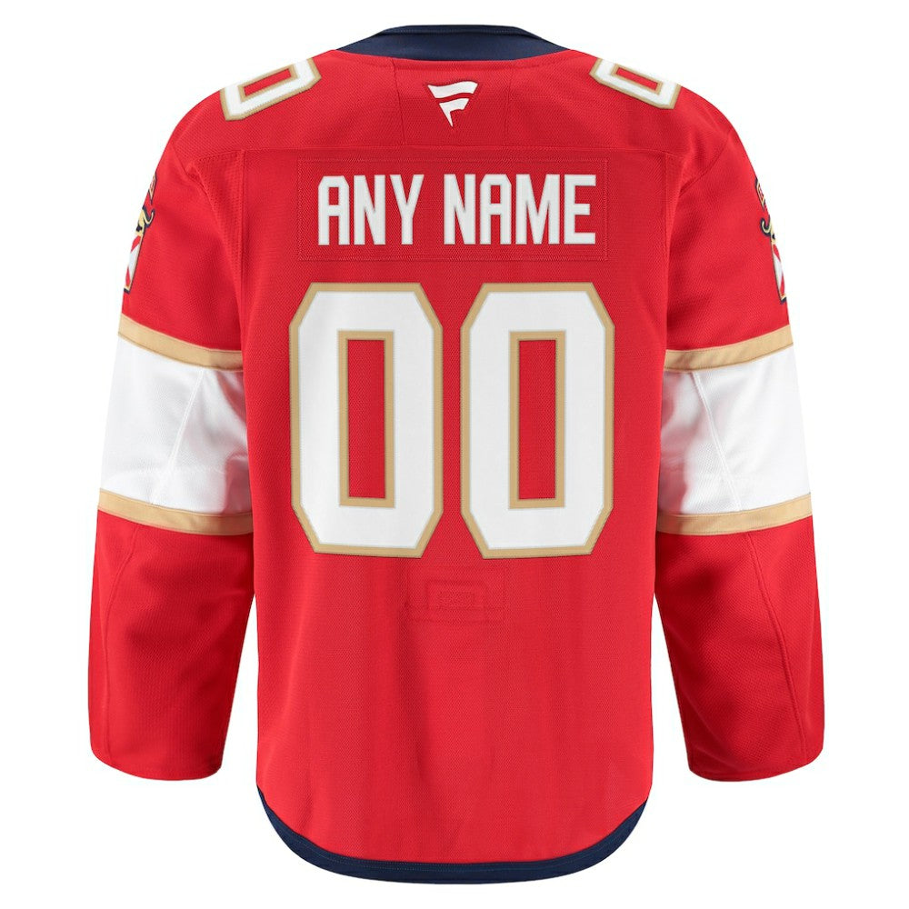 Florida Panthers Fanatics Home Authentic Pro Custom Jersey Outlet