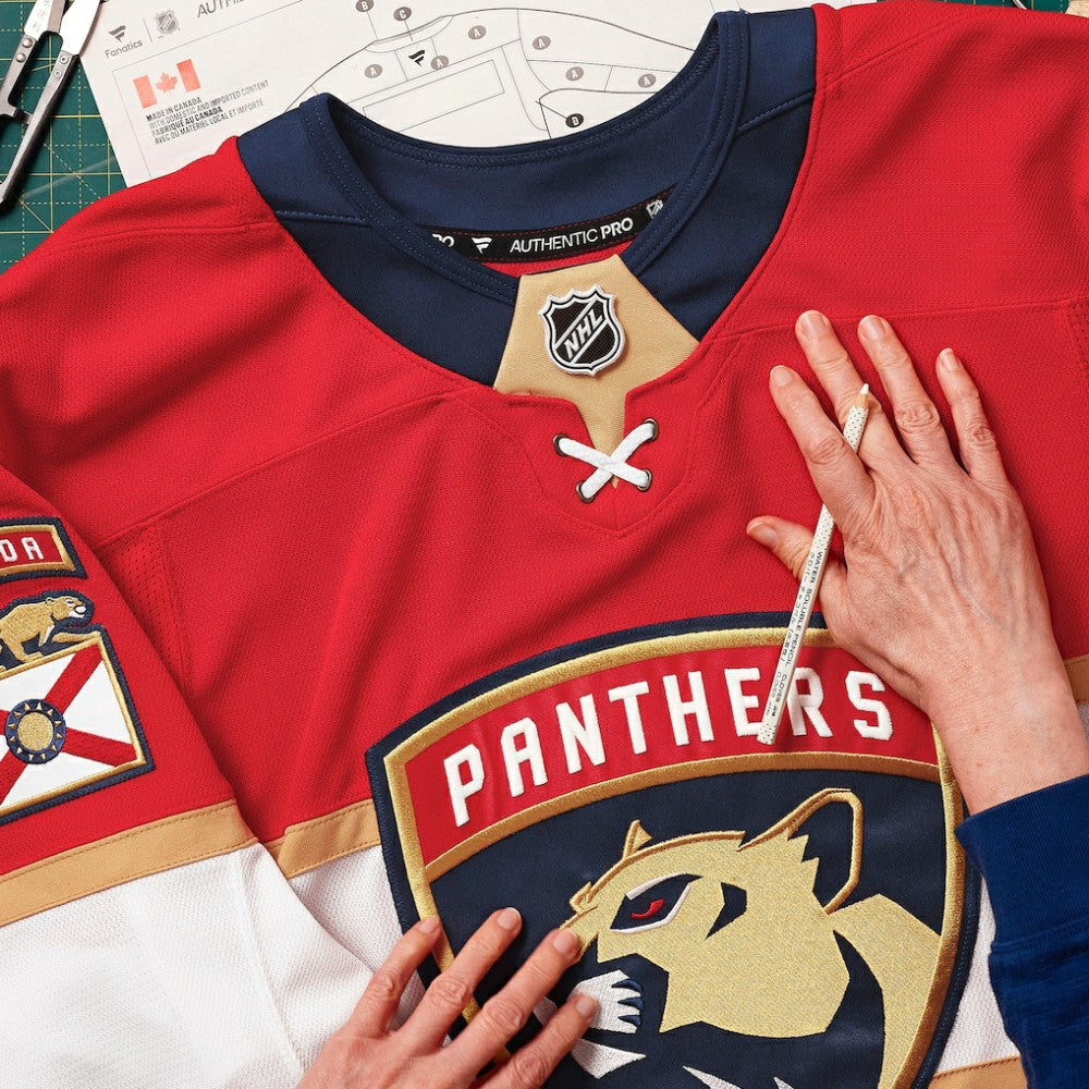 Florida Panthers Fanatics Home Authentic Pro Custom Jersey Outlet