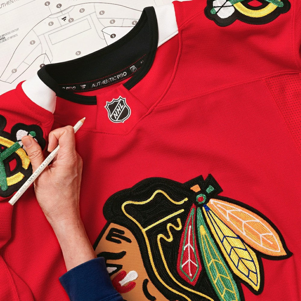 Chicago Blackhawks Fanatics Home Authentic Pro Custom Jersey Outlet