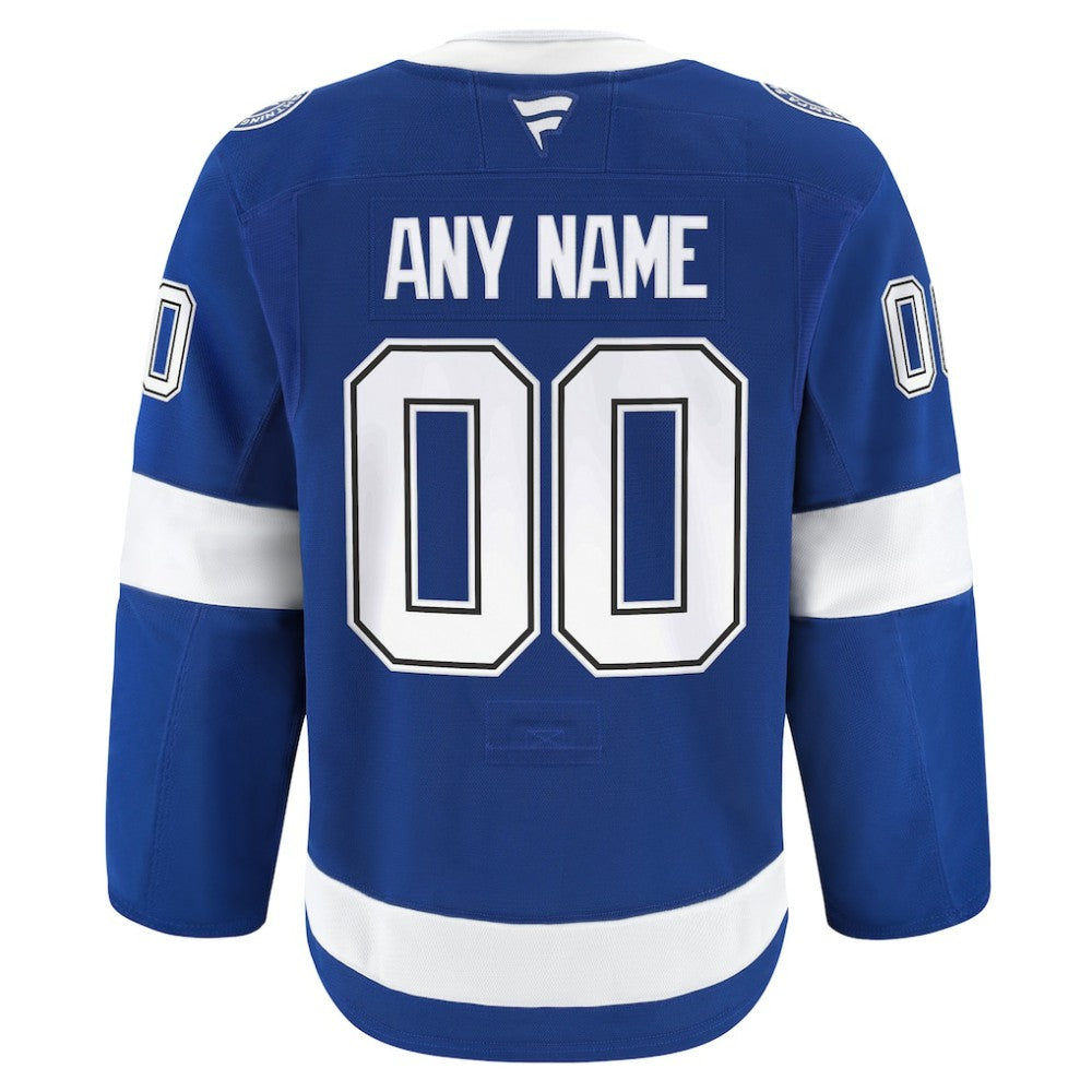 Tampa Bay Lightning Fanatics Home Authentic Pro Custom Jersey Discount