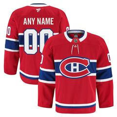 Montreal Canadiens Fanatics Home Authentic Pro Custom Jersey Online