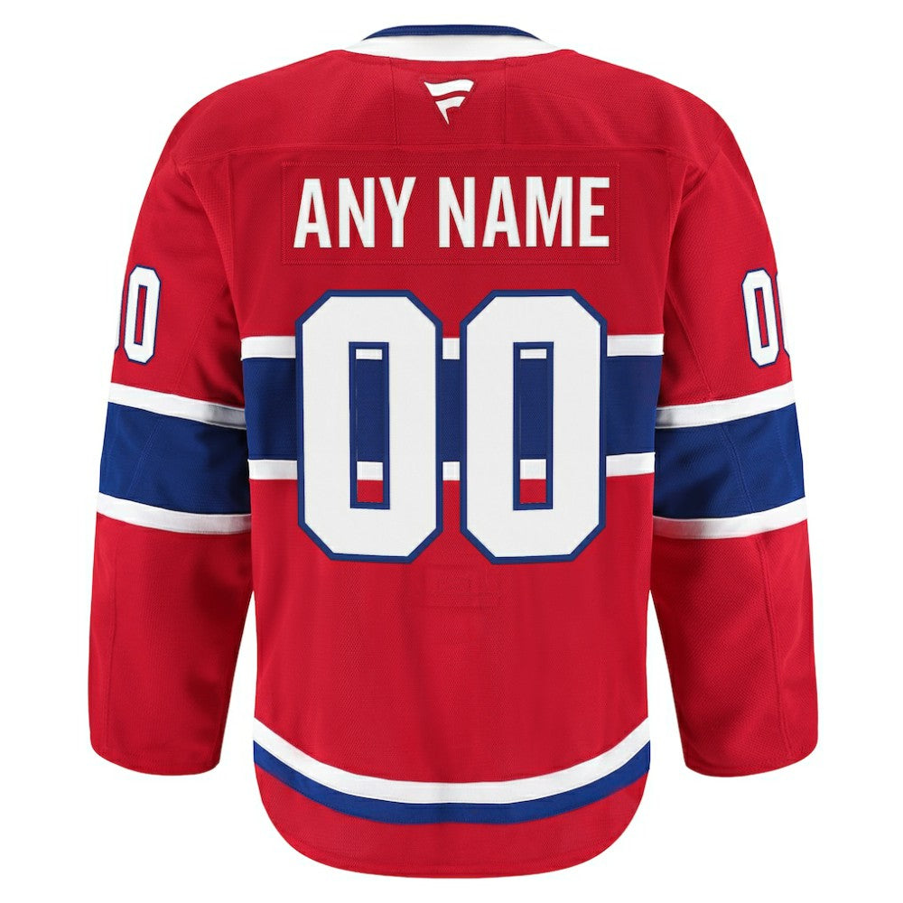 Montreal Canadiens Fanatics Home Authentic Pro Custom Jersey Online