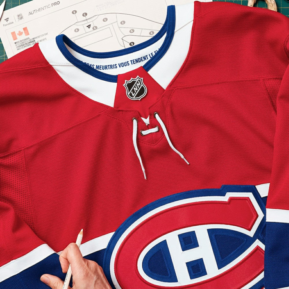 Montreal Canadiens Fanatics Home Authentic Pro Custom Jersey Online