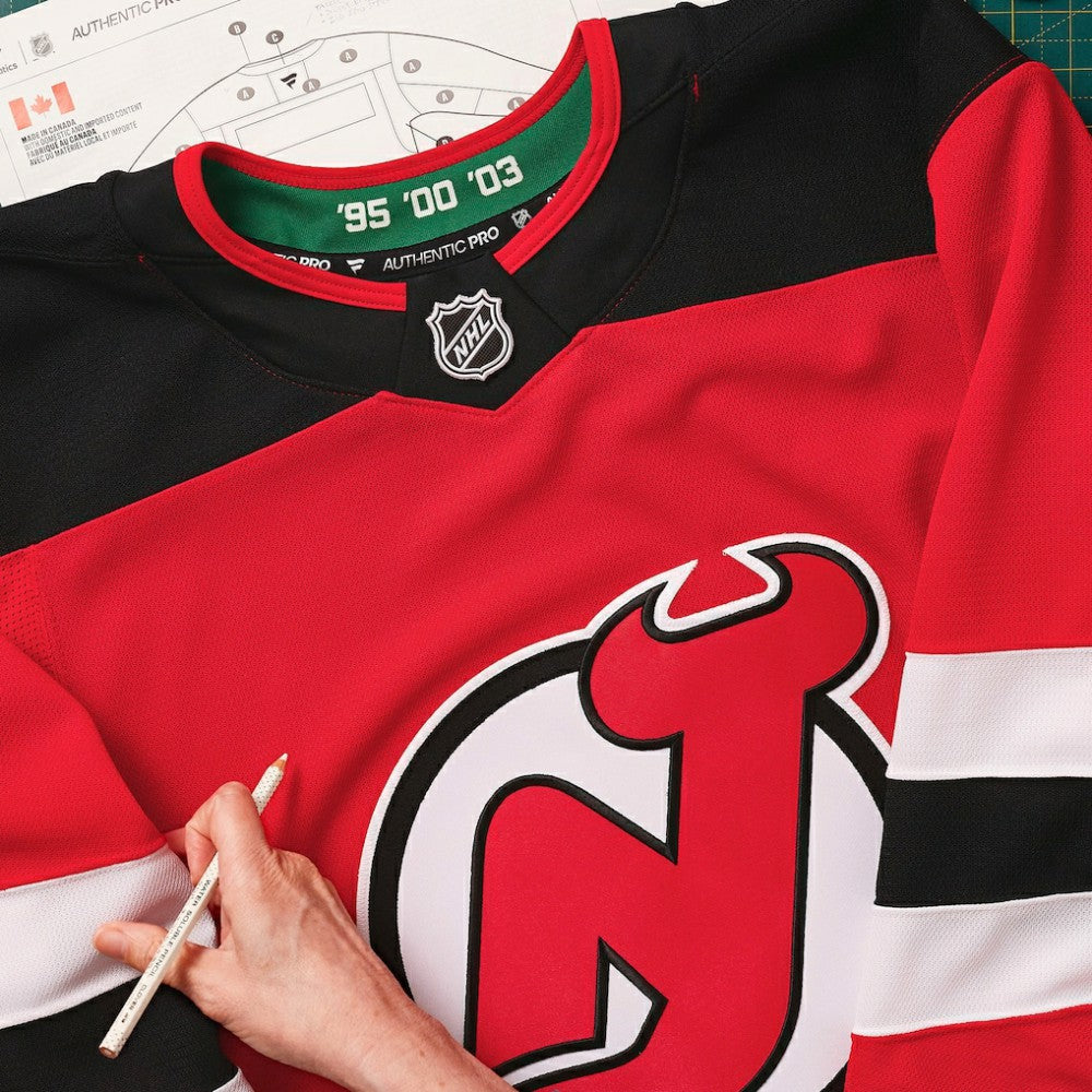 New Jersey Devils Fanatics Home Authentic Pro Custom Jersey Outlet