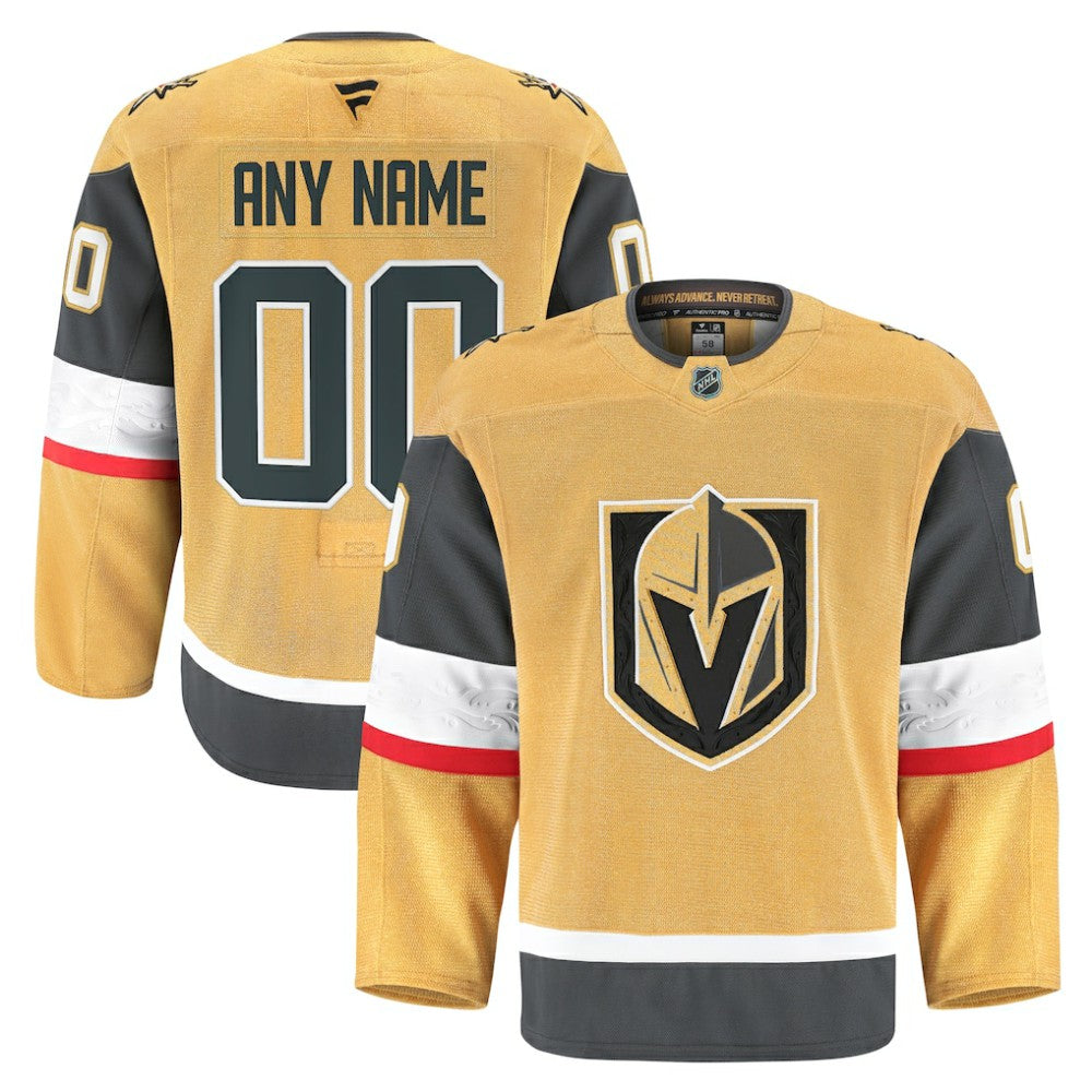 Vegas Golden Knights Fanatics Home Authentic Pro Custom Jersey On Sale