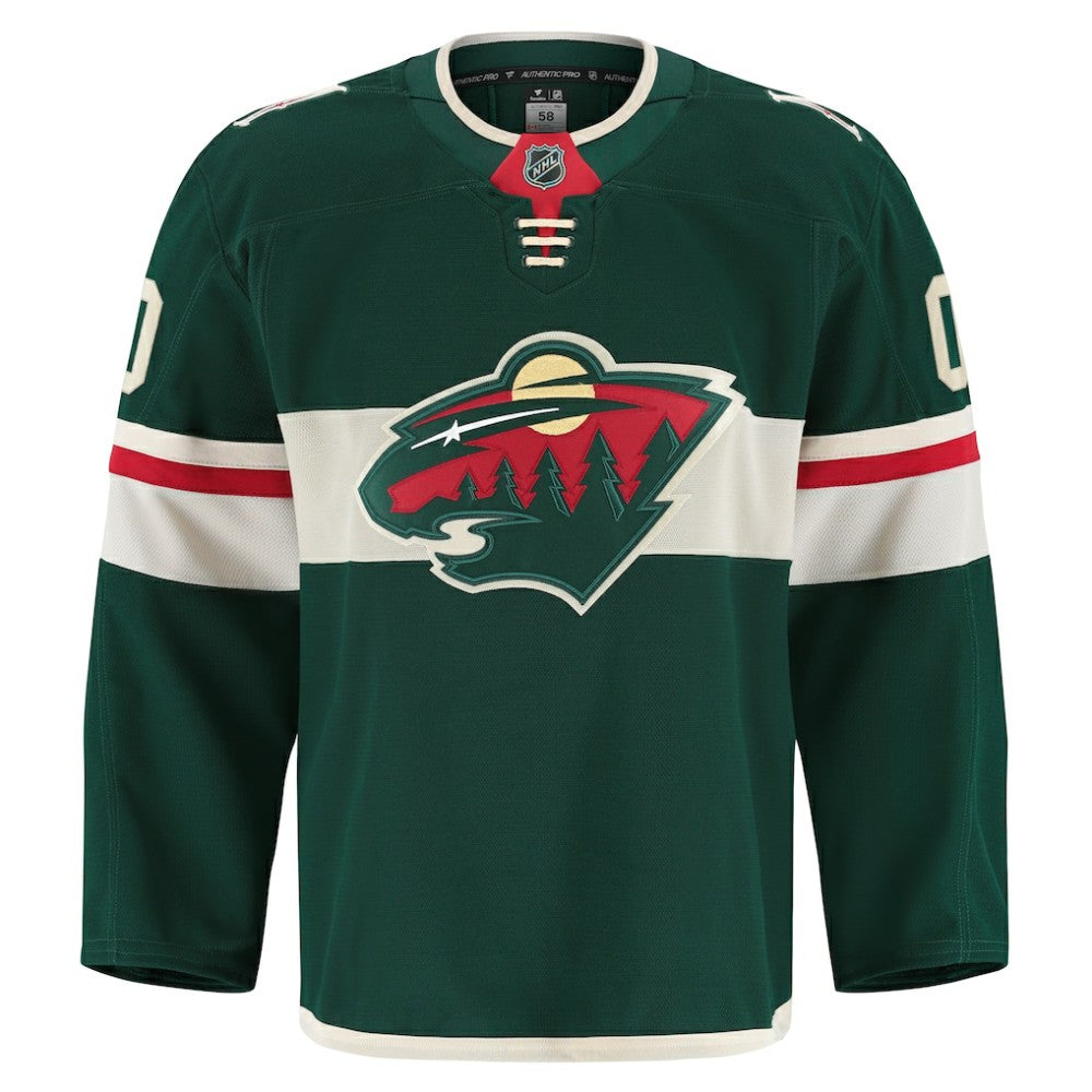 Minnesota Wild Fanatics Home Authentic Pro Custom Jersey Outlet