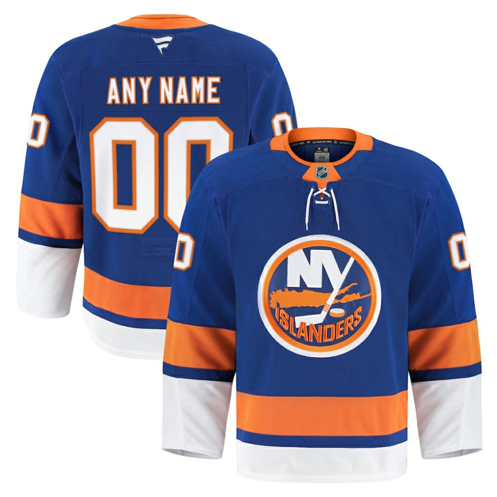 New York Islanders Fanatics Home Authentic Pro Custom Jersey For Sale