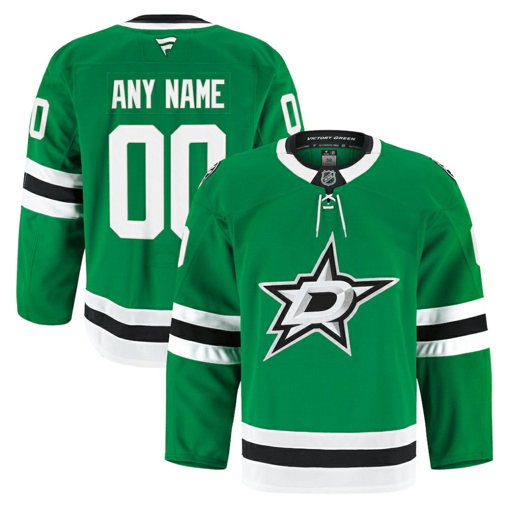 Dallas Stars Fanatics Home Authentic Pro Custom Jersey Online