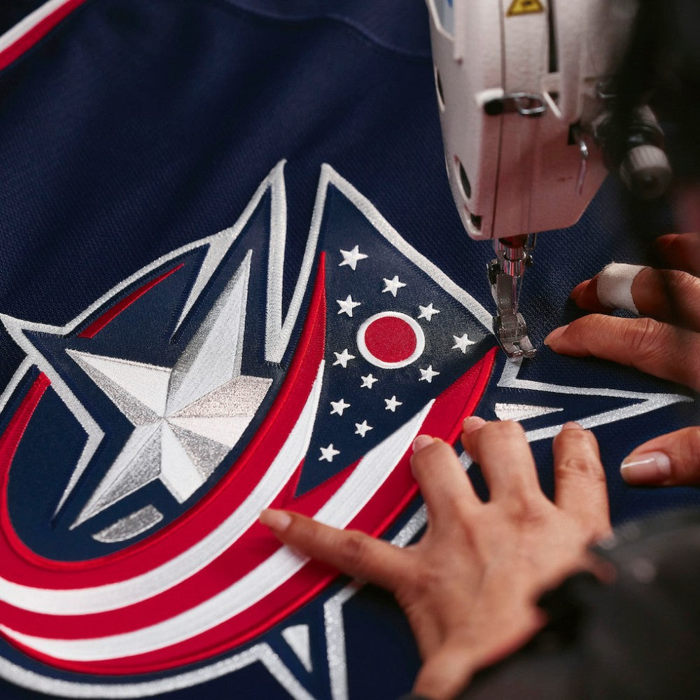 Columbus Blue Jackets Fanatics Home Authentic Pro Custom Jersey On Sale