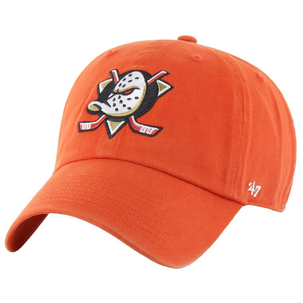 Anaheim Ducks '47 Core Logo Clean Up Adjustable Hat Discount