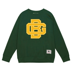 Green Bay Packers Mitchell & Ness Basic Fleece Pullover Sweatshirt