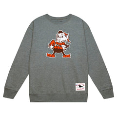 Cleveland Browns Mitchell & Ness Basic Fleece Pullover Sweatshirt