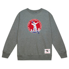 New York Giants Mitchell & Ness Basic Fleece Pullover Sweatshirt