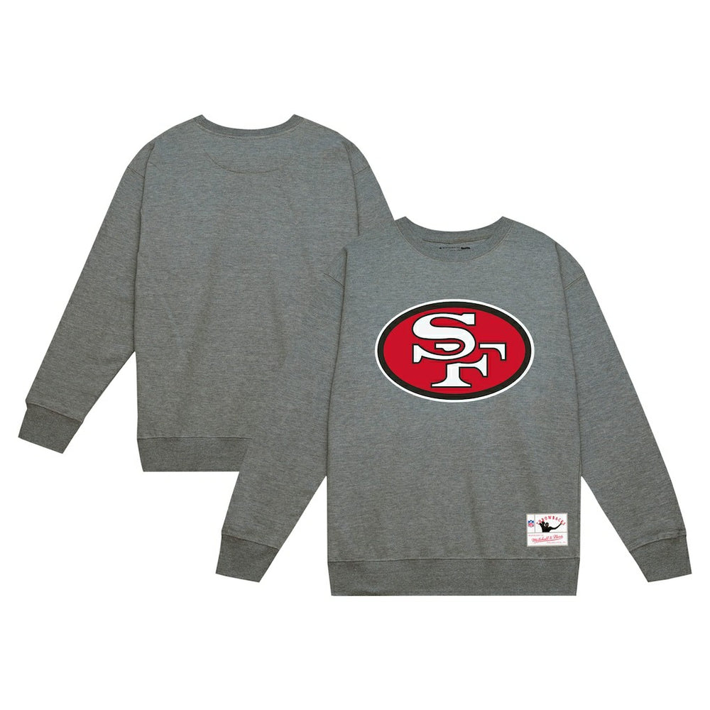 San Francisco 49ers Mitchell & Ness Basic Fleece Pullover Sweatshirt