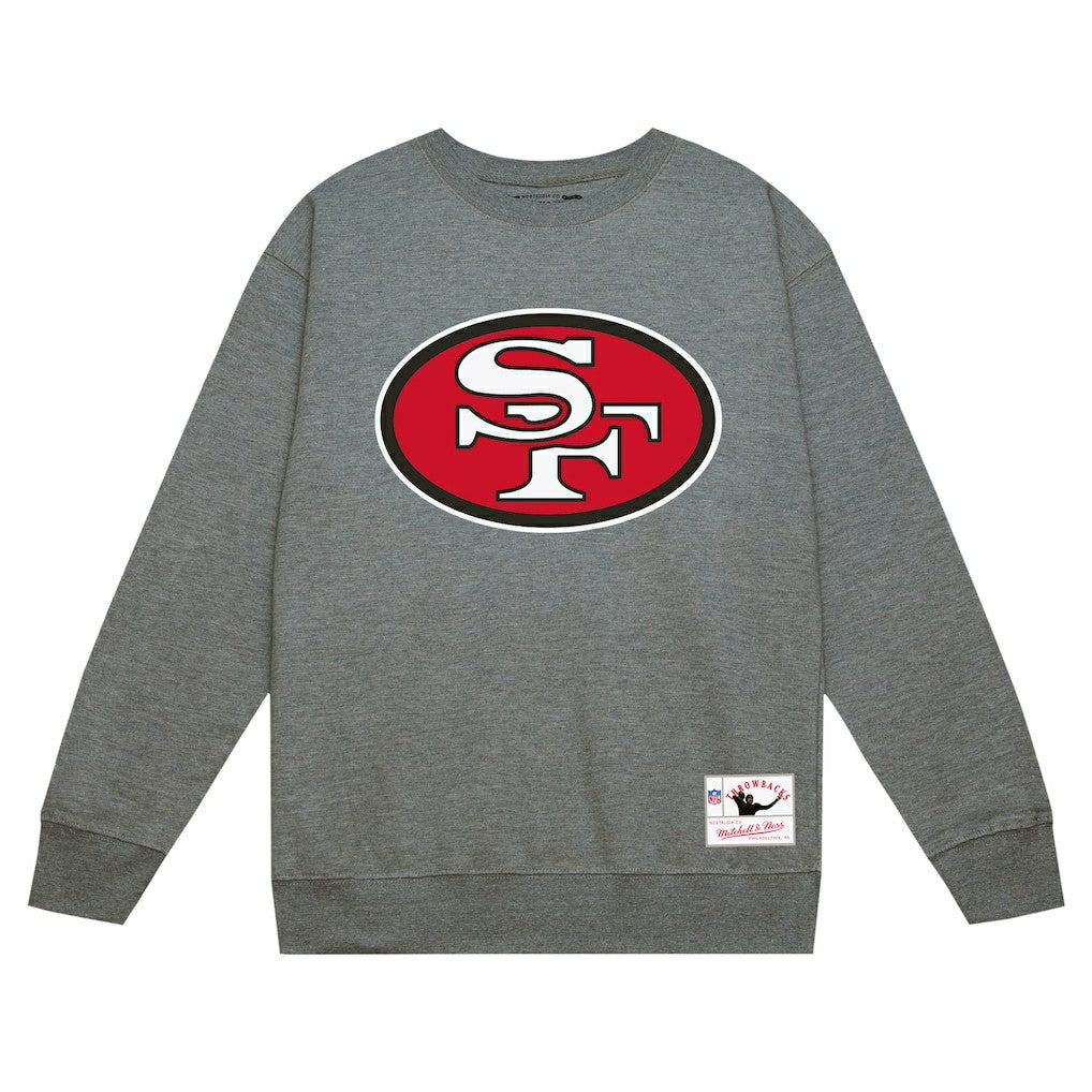 San Francisco 49ers Mitchell & Ness Basic Fleece Pullover Sweatshirt