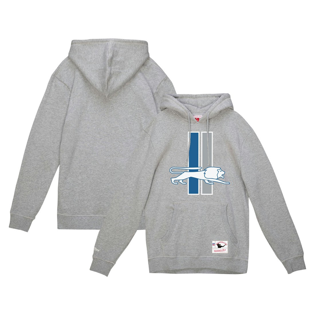 Detroit Lions Mitchell & Ness Vintage Pullover Hoodie