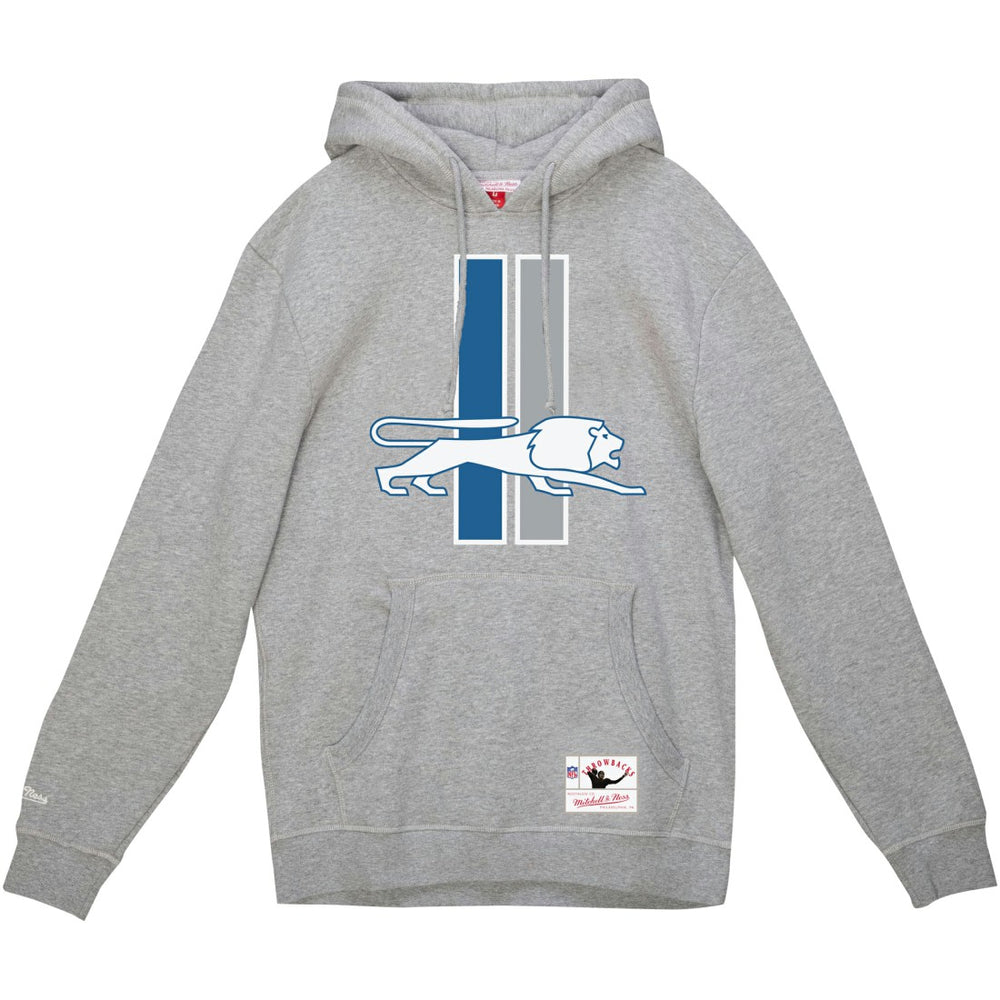 Detroit Lions Mitchell & Ness Vintage Pullover Hoodie