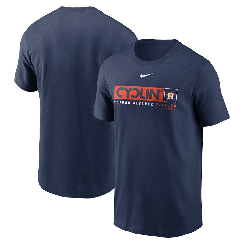 Yordan Alvarez Houston Astros Nike Hit For The Cycle T-Shirt | MLB New