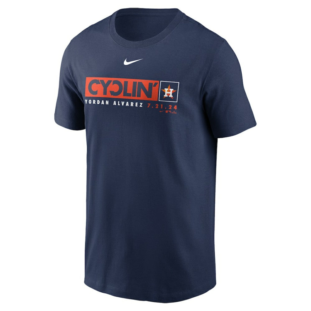 Yordan Alvarez Houston Astros Nike Hit For The Cycle T-Shirt | MLB New
